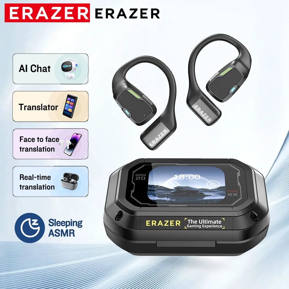 ERAZER XP6 Wireless Earbuds with AI Translation, IPX5 Waterproof, 20-Hour Battery Life - Infinity Drop Co